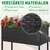 Homestar Dvignjena vrtna greda 70x30x72 cm rjava, (5000228480)