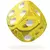 Kockice Oakie Doakie Dice D6 16 mm Translucent - Yellow (12)