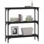 Konzolni stol crni 75 x 22,5 x 75 cm od konstruiranog drva