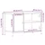 TV ormar Staro drvo 80 x 40 x 50 cm Konstruirano drvo