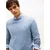 TOMMY HILFIGER Pulover svetlo modra