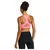 Ženski nedrček adidas Optime Essentials Workout Medium Support Bra Luc Pink L