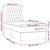 Vidaxl Box spring postelja z vzmetnico temno zelena 100x200 cm žamet