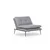 Atelier del Sofa Fotelja Martin 90x95x90cm Siva