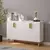 Hanah Home Konzolni sto Rodney, 120x73.6x29.6 cm, Beli