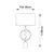 Endon 95213 - Stona lampa 1xE27/10W/230V siva/mesing/crna
