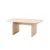 Hanah Home klub sto Pietra, 100 cm, hrast Pusula