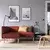 LILLEHEM Modularna ugaona sofa dvosed, Gunnared/smeđe-crvena drvo