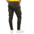 Alpha Industries kargo pantalone Combat za muškarce, tamnosive