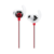 Slusalice JBL bezicne in-ear sa pracenjem otkucaja srca crvene