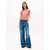Tommy Jeans Majica ESSENTIAL mornarska/roza/bela