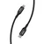 SUPERIOR USB data kabal SU-K105, Cink 27W, 3A, Type C na Lightning Crni