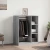 Ormar siva boja hrasta 77x48x102 cm od konstruiranog drva