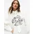Karl Lagerfeld Bluza črna/bela