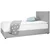 Box Krevet Boxy-Top 100/200 cm , siva