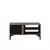 Hanah Home Klub sto Sonay 90x45x60cm Bež-Antracit