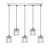 Opviq luster Yakops-15750, 5 × E27, srebrni