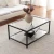 Wallity Klub sto 90x40x60cm Sivo-Crni