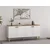 Hanah Home Konzola Lotus, 180x81x45 cm, Bela