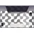 Decormat Namizna podloga Gray and white wheels