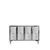 HANAH HOME Komoda Pega 120 White Silver