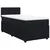 vidaXL Box spring postelja z vzmetnico črn 90x190 cm žamet