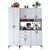 Hanah Home JE267 višenamenski ormarić 180 × 218,6 × 45 cm, bela/orah
