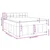 Vidaxl Box spring postelja z vzmetnico temno rjava 180x200 cm blago