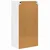 vidaXL Stenska kuhinjska omarica z vrati Sonoma hrast 50 x 31 x 100 cm
