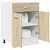 Vidaxl Spodnja omarica s predalom “Lyon” sonoma hrast 60x46x81,5 cm