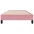 Box Spring krevet bez madraca ružičasti 100x210 cm samt