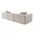 Atelier del Sofa Trosed Lora 108x65x303cm Sivi