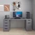 Hanah Home radni sto Alen 180cm 5 Drawer Cabinet, 180 cm, antracit