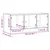 TV ormarić sa staklenim vratima boja hrasta sonome 102x37x42 cm