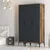 Hanah Home Garderober Kumsal ST, 120x47.5x201.4 cm, Antracit