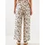 Bianco Lucci Ženske pantalone Mbms006 60501006, Široke nogavice, Bele