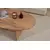 Nordure Klub sto Orba, 120x40x65 cm, Braon