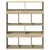 Sobna pregrada boja hrasta 100x33x125,5 cm konstruirano drvo