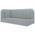 MID.YOU OBLAZINJENA POSTELJA 90 cm x 200 cm , les, tekstil, leseni material metino turkizna