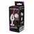Analni čep Gleaming Love Silver Plug srednje velikosti Dreamtoys