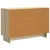 Kreveta Hrast sonoma 89 x 34,5 x 60 cm Konstruirano drvo