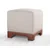 Atelier del Sofa Tabure Lenover, 50x47x50cm, Krem