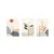 WALLXPERT Dekorativna uramljena MDF slika (3 komada) Mp3 00110 50 x 70