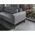 Atelier del Sofa Trosed na razvlačenje Cofi 90x80x222cm Svetlosivi