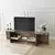 HANAH HOME TV polica Escape TV Walnut