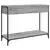 Konzolni stol siva boja hrasta 100x34,5x75 cm konstruirano drvo