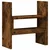 Organizator za stol podesivi boja hrasta 40 x 17 x 41 cm drveni