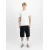 ALPHA INDUSTRIES Majica temno siva/bela