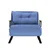 Atelier del Sofa Fotelja Sando 175x60?cm Plava