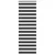 Zavjesa zebra crna 75x200 cm širina tkanine 70,9 cm poliester